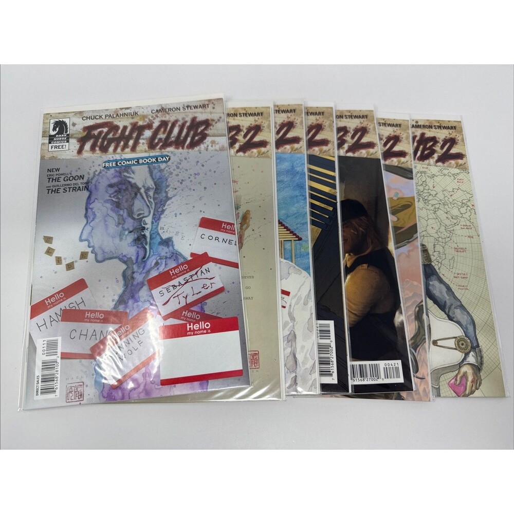 Fight Club 2 #1-5 + 1 (6 Issue Lot ) Dark Horse Comics 2015 NM Dark Horse Comics
